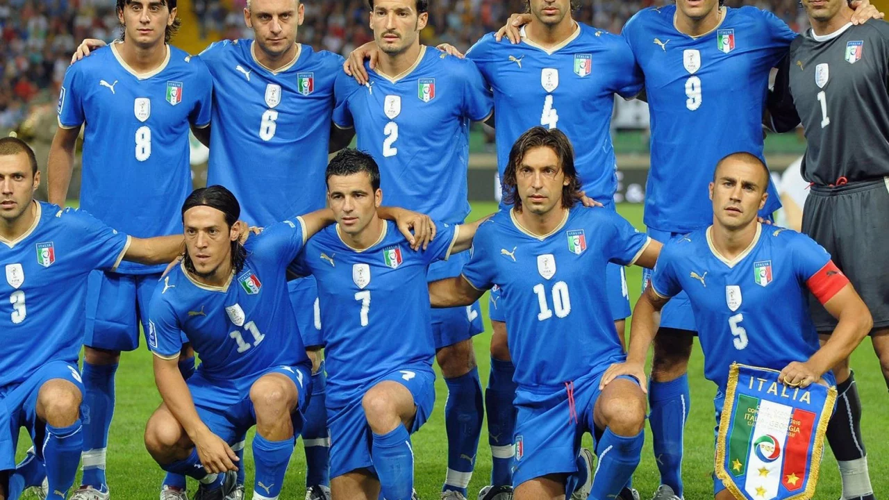 Why is the Italian national soccer team jersey blue?